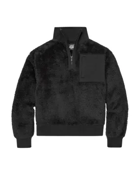 1158750 Black Janeann Half Zip Sweatshirt