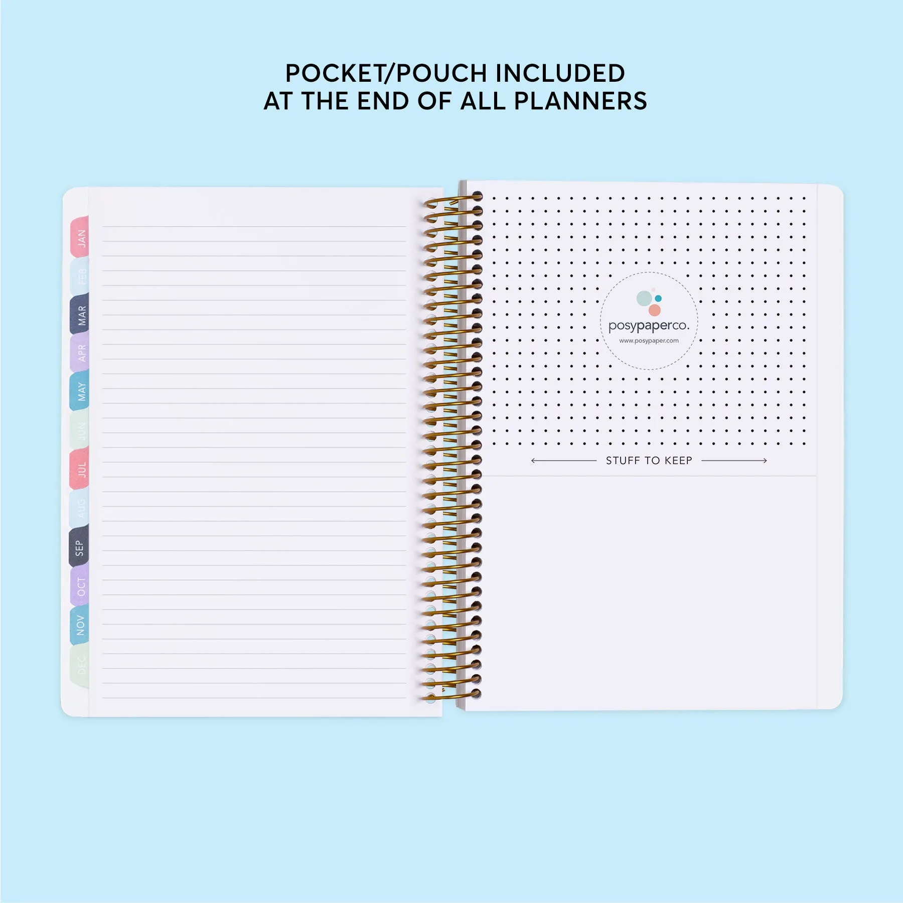6x9 Fitness Planner - Blossom Dreams Colorful