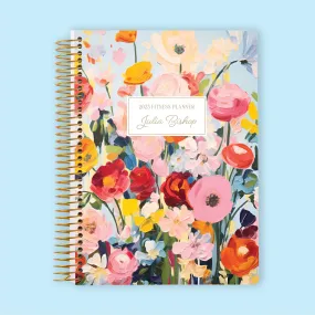 6x9 Fitness Planner - Blossom Dreams Colorful