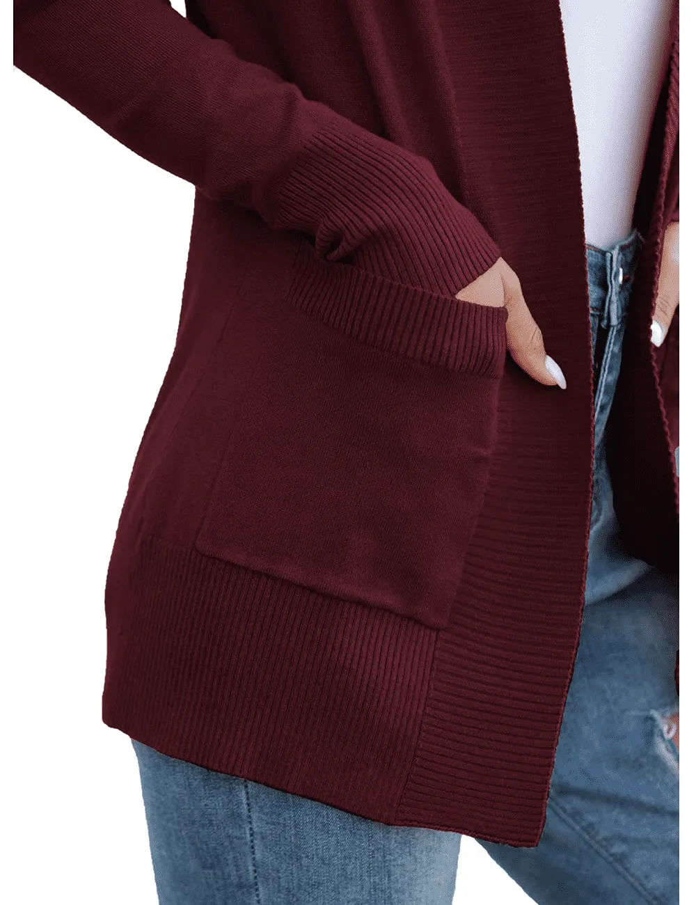 a.Jesdani Women's Cardigan Casual Lightweight Knit Cardigan Sweaters S-XXL