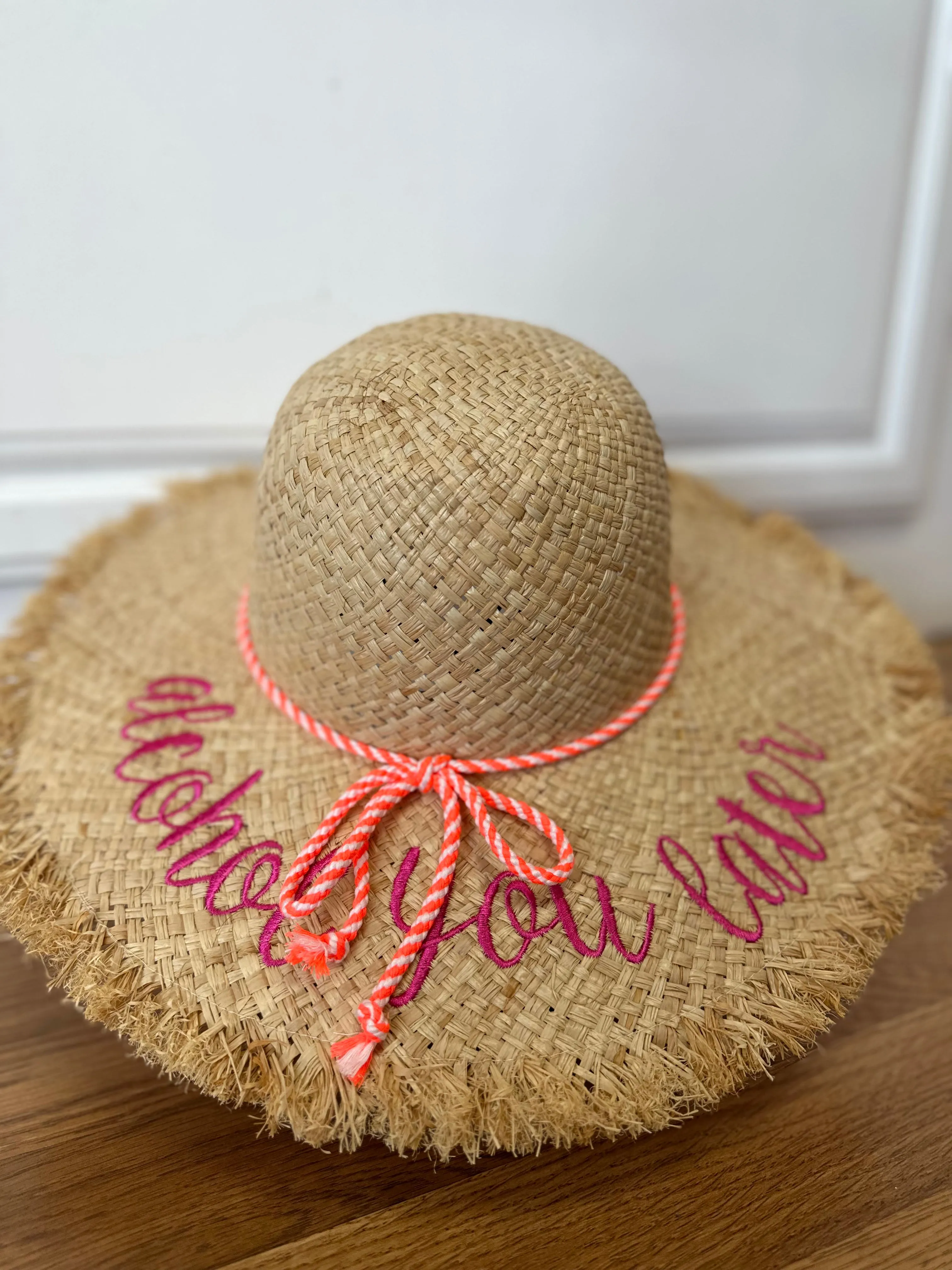 Alcohol You Later Beach Hat