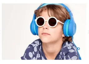 Babiators Euro Round Sweet Cream Kids Sunglasses Amber Lens