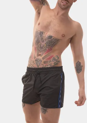 Barcode Berlin Fetish Short Zulu Black Blue