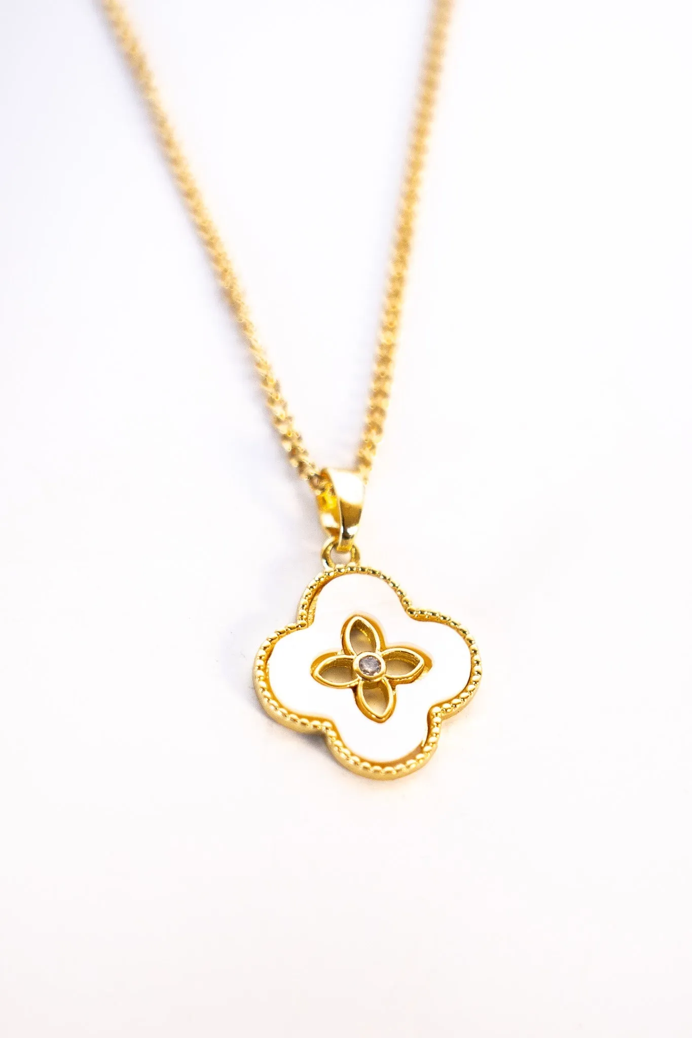 Classy Clover Necklace