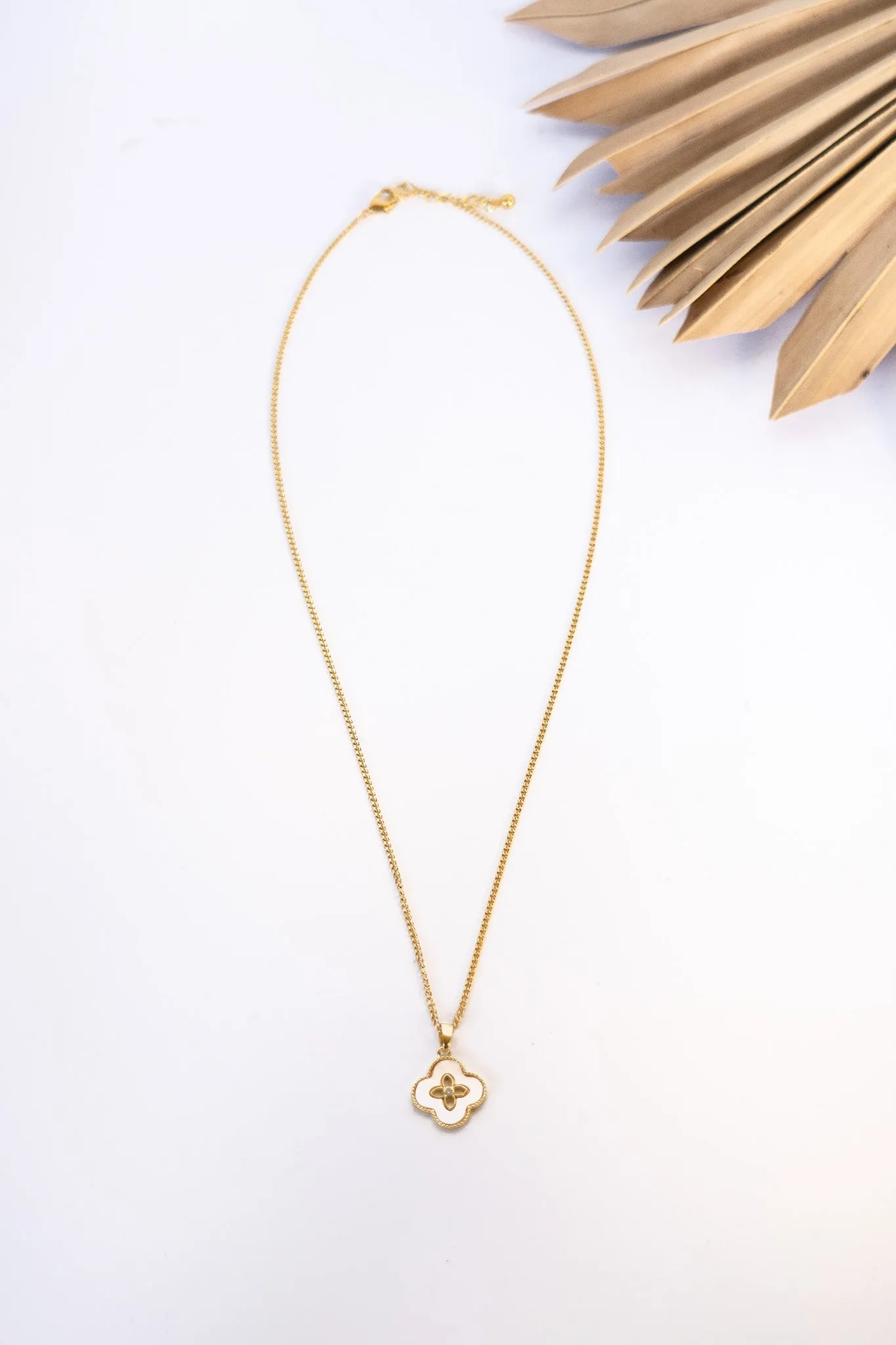 Classy Clover Necklace