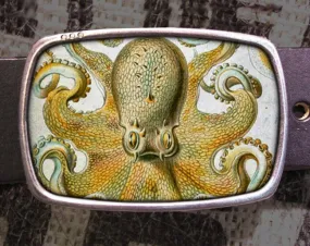 Colorful Octopus Belt Buckle