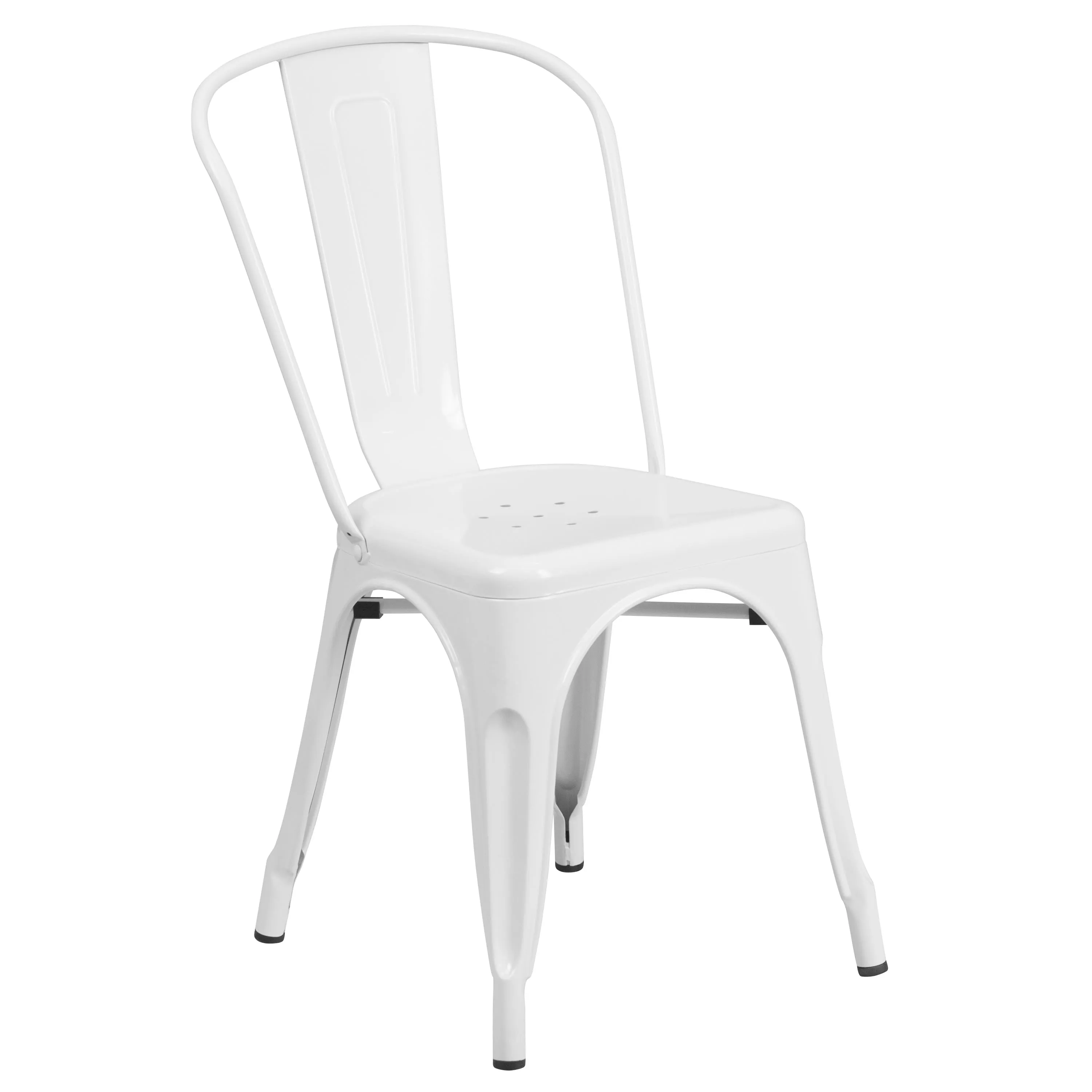 Commercial Grade 30" Round Metal Indoor-Outdoor Table Set with 2 Cafe Chairs