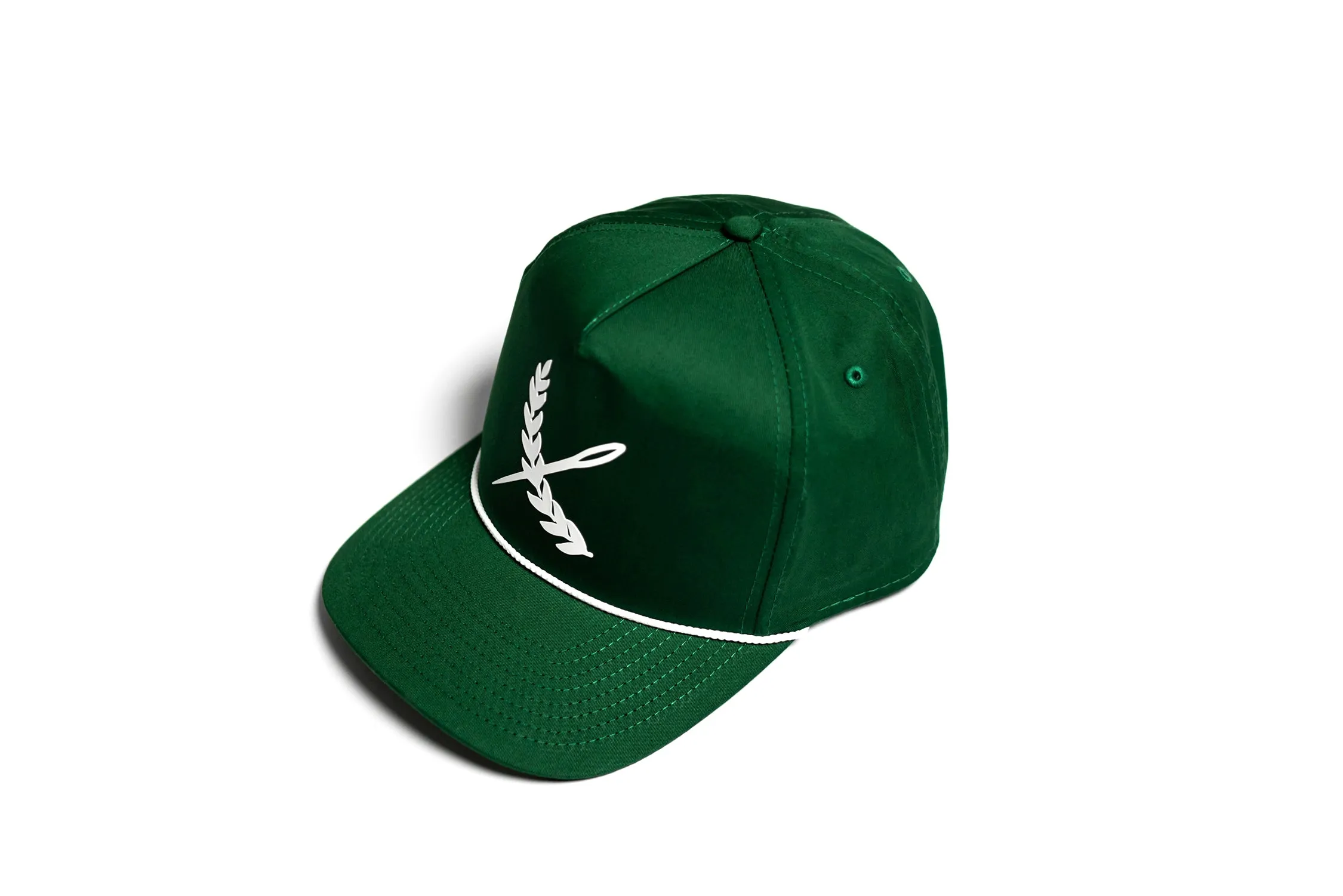 Contrast 5 Panel Cap - Forest