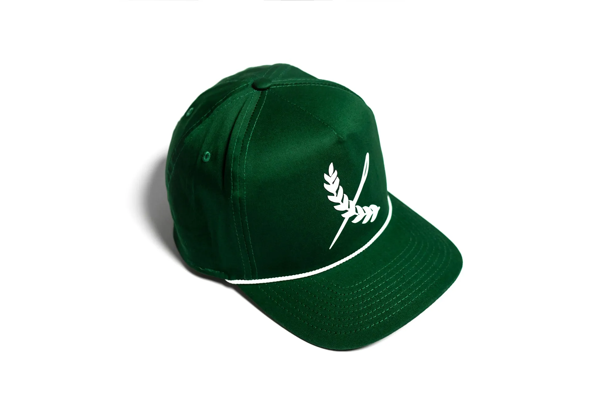 Contrast 5 Panel Cap - Forest