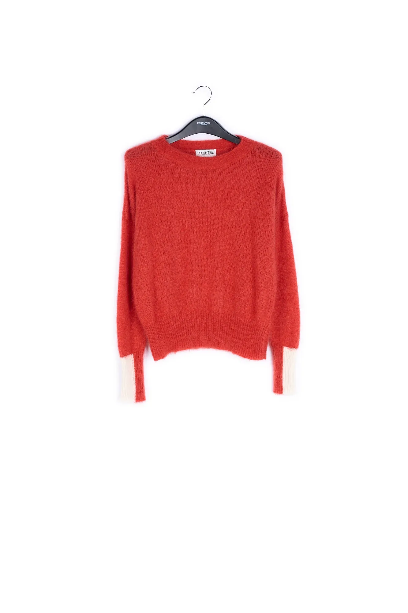 Contrast cuff sweater