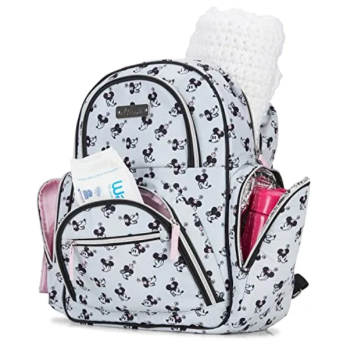 Cudlie Backpack, Minnie Mouse-Toss Heads, 16 Inch