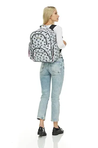 Cudlie Backpack, Minnie Mouse-Toss Heads, 16 Inch