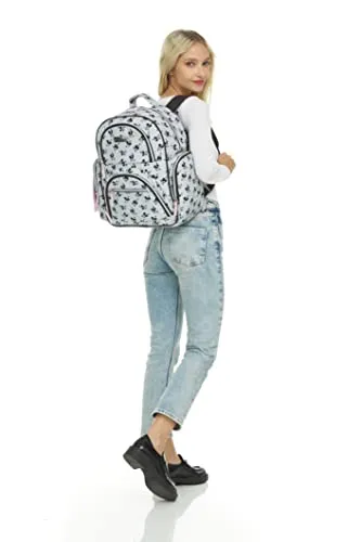 Cudlie Backpack, Minnie Mouse-Toss Heads, 16 Inch