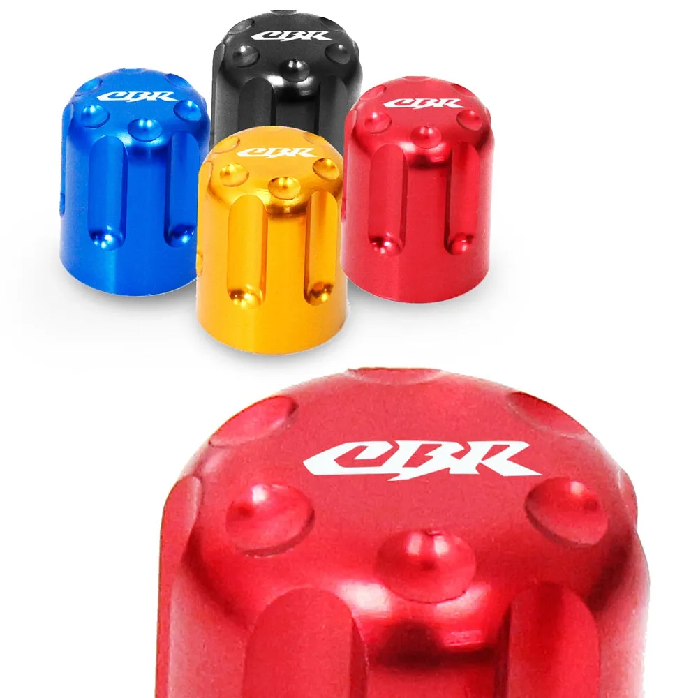 Fit Honda CBR1000RR CBR900RR Engraved Logo Tire Valve Stem Caps