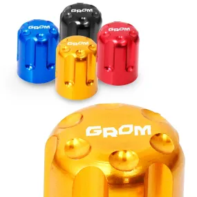 Fit Honda Grom Engraved Logo Tire Valve Stem Caps