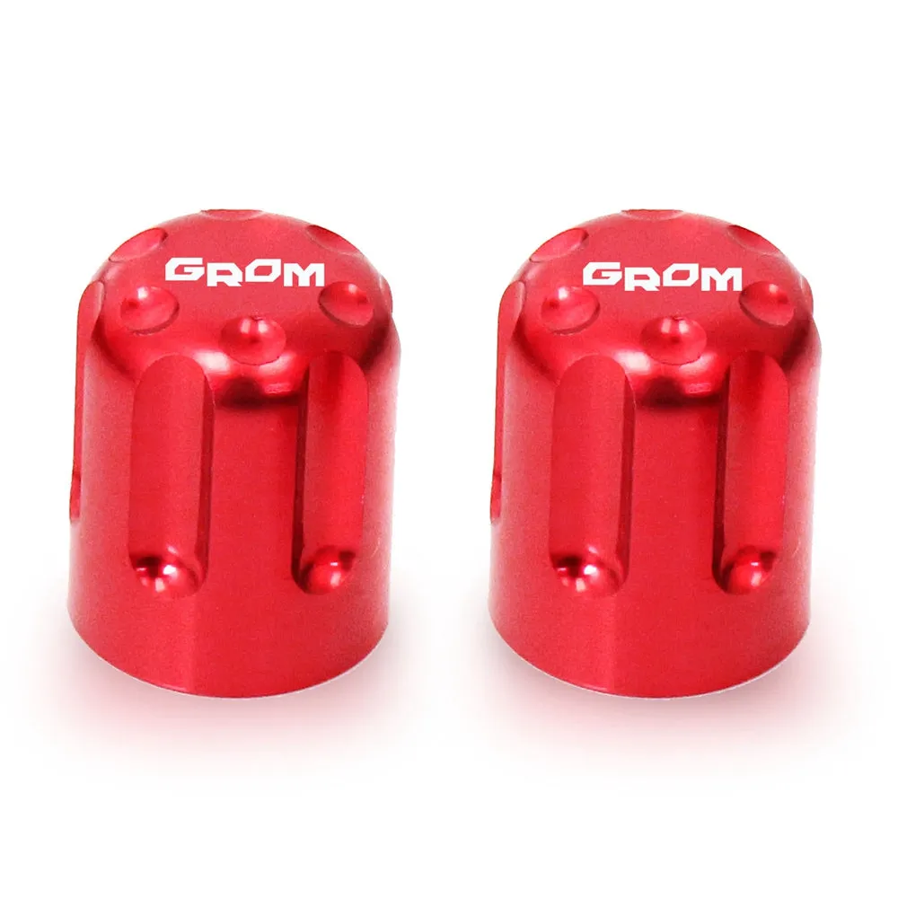 Fit Honda Grom Engraved Logo Tire Valve Stem Caps