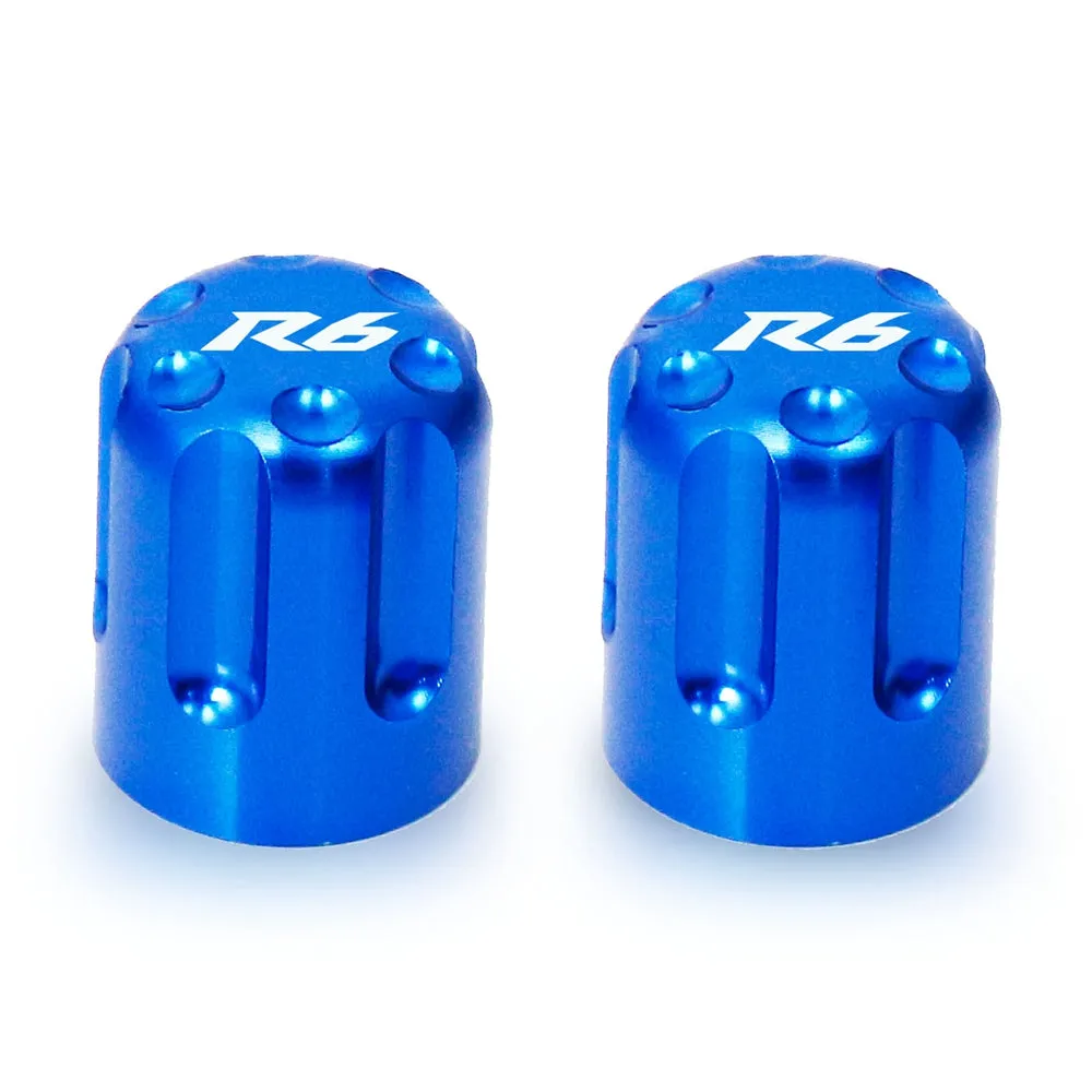 Fit Yamaha YZF R6 -2018 Engraved Logo Tire Valve Stem Caps