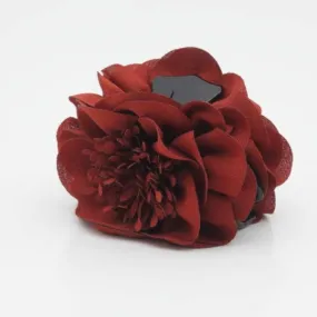 flower decorated hair claw Long Stamen Pistil Flower Hair Claw Clip Women Hair Clamp