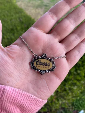 Golden Beer Necklace