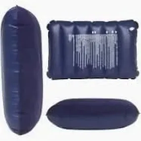 Inflatable Velvet Travel Neck Pillow Ultralight & Portable (Blue)