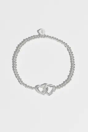 Interlinked Hearts Sienna Bracelet