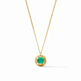 Julie Vos Cabochon Solitaire Necklace