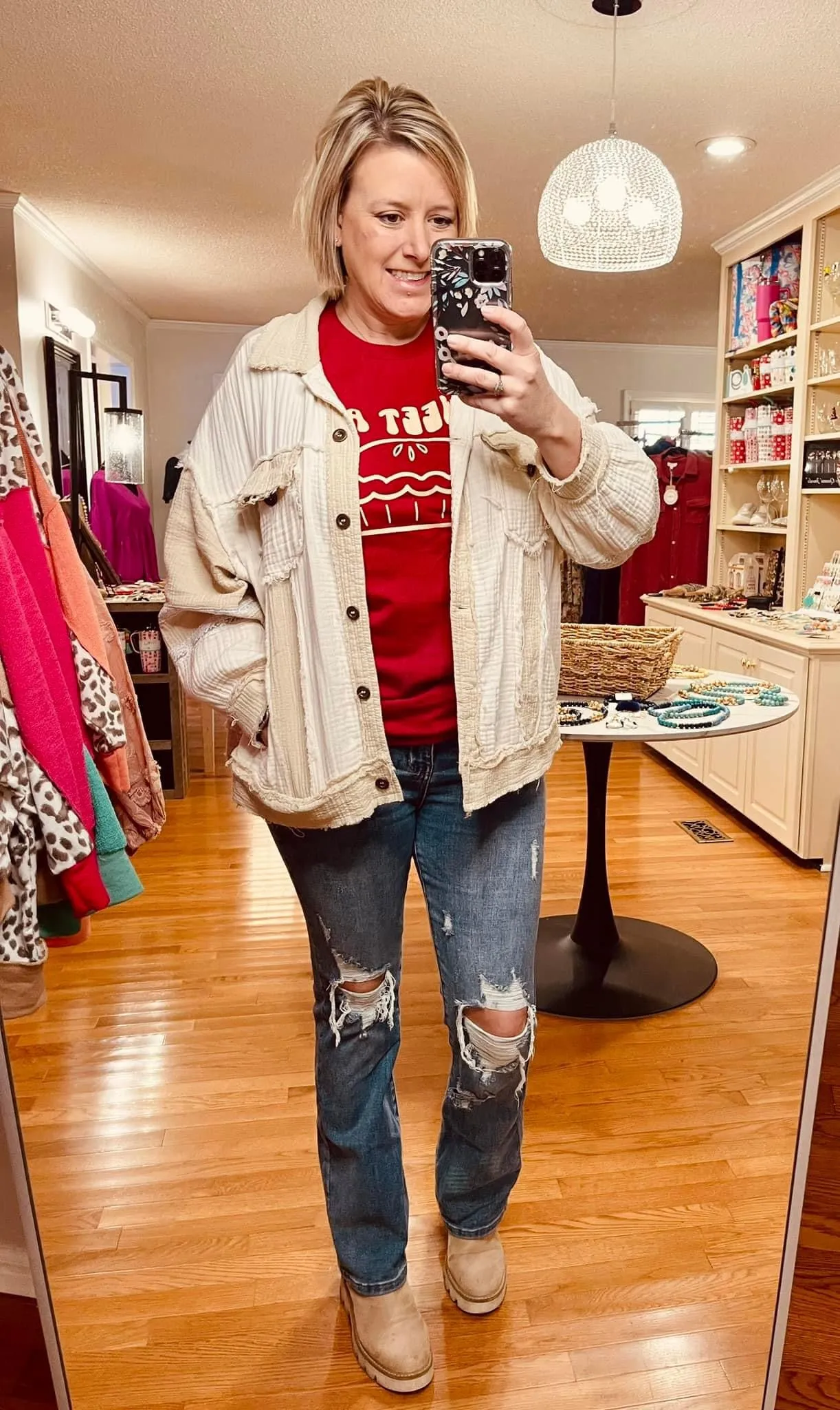 Lightweight shacket