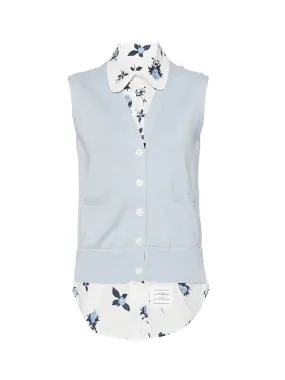 Milano Stitch Rose Floral Vest