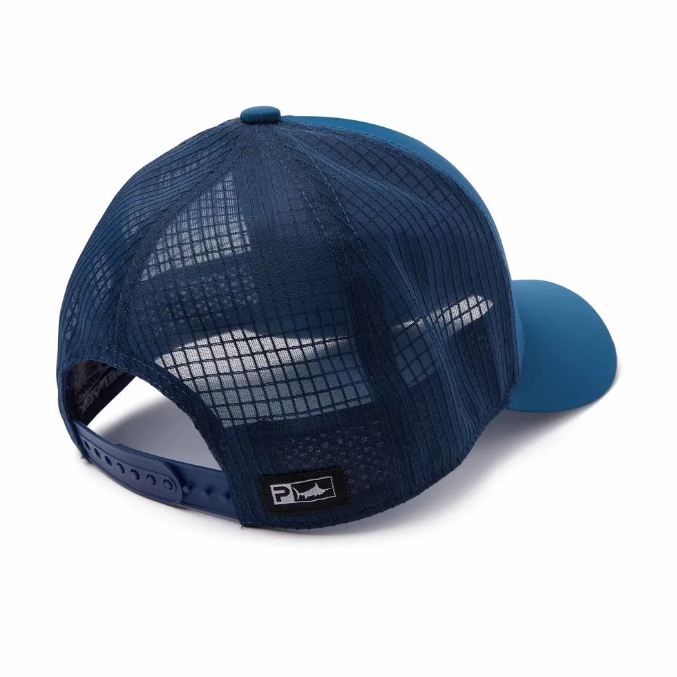 Pelagic Echo Tails Up Performance Trucker