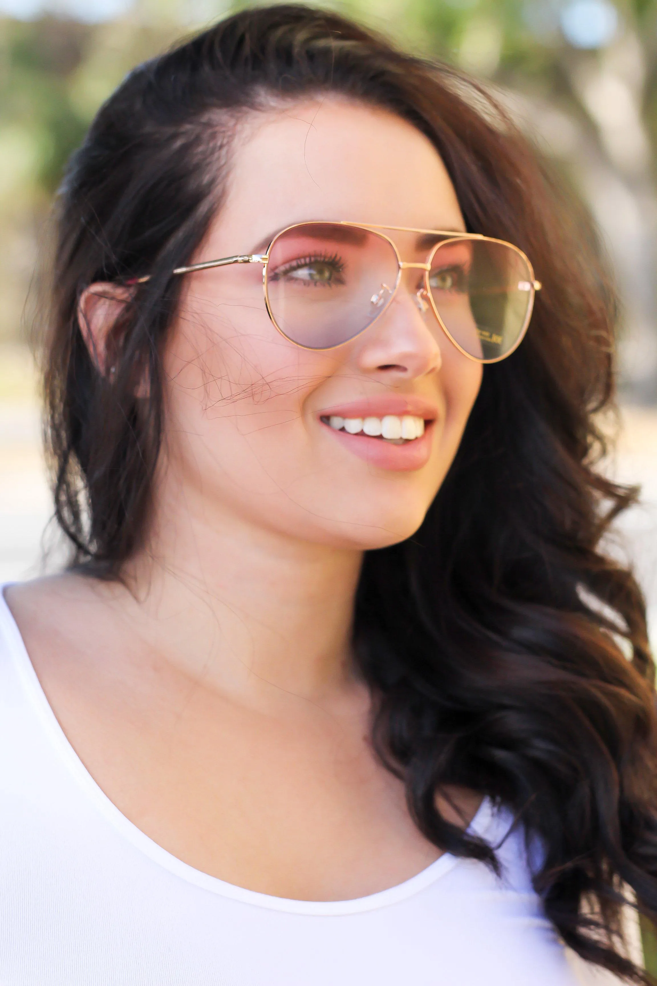 Pink Rainbow Aviators