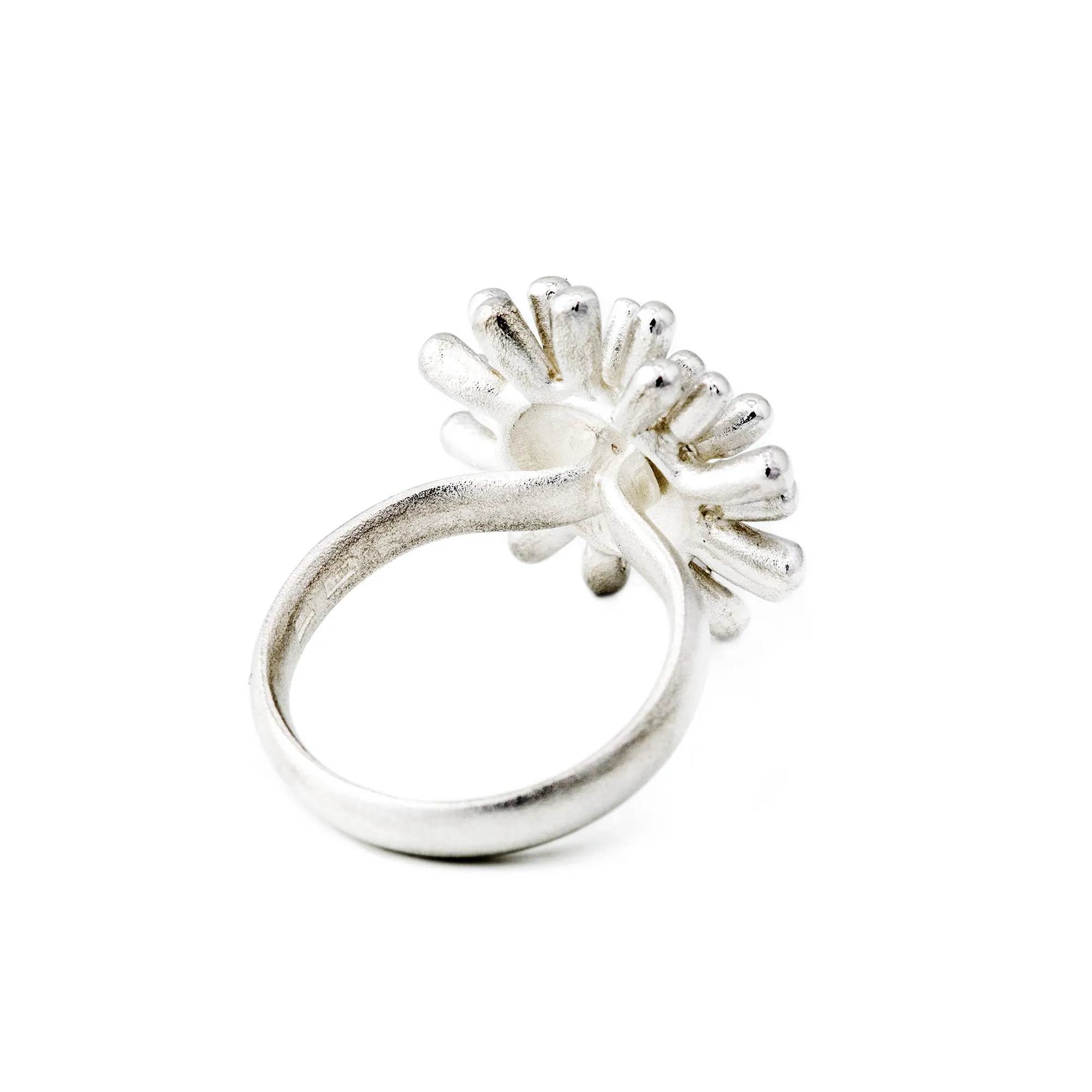 Polydora silver ring M