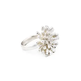 Polydora silver ring M