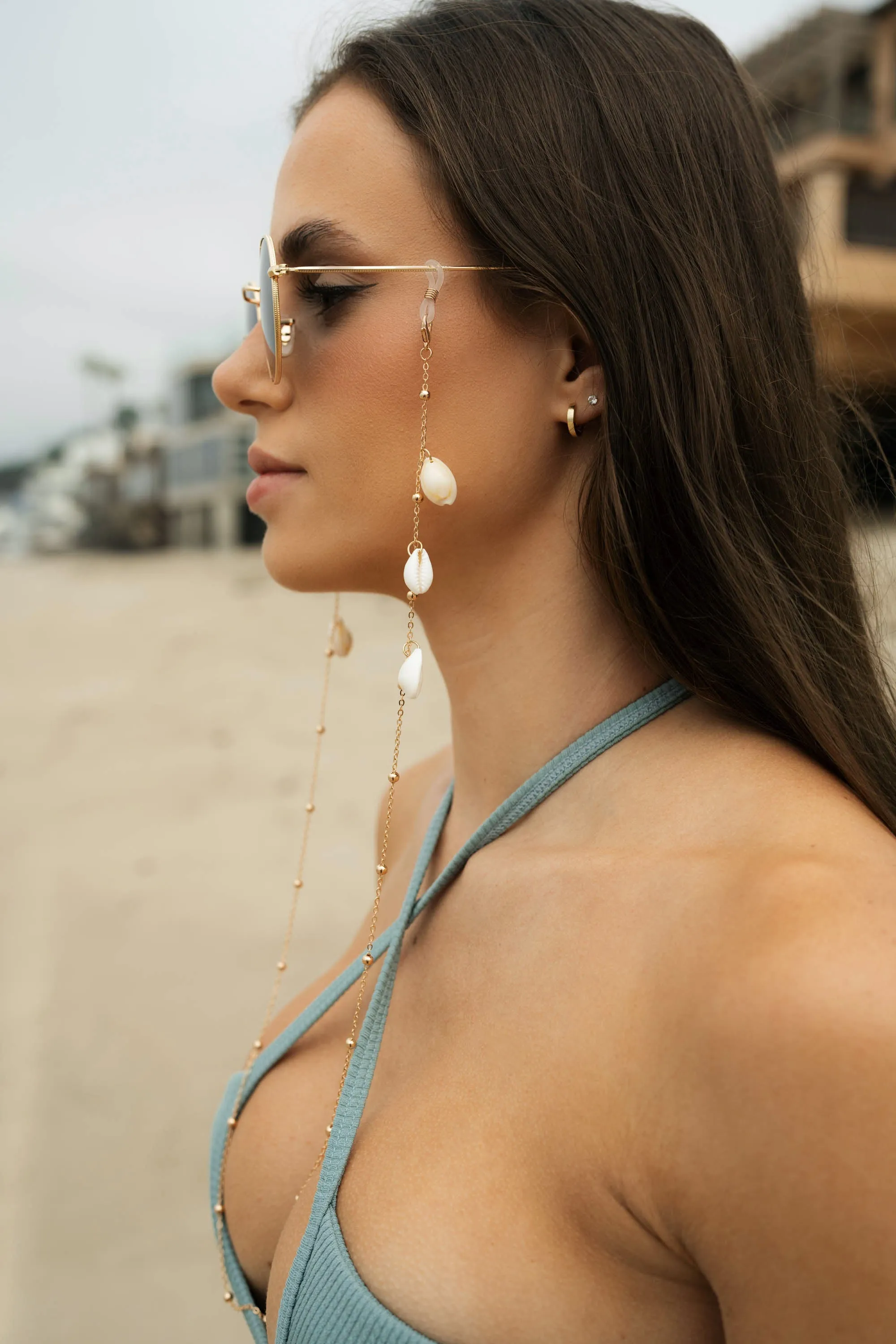 Rae Gold Sunglasses Chain