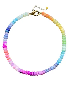 Rainbow Candy Collar Necklace
