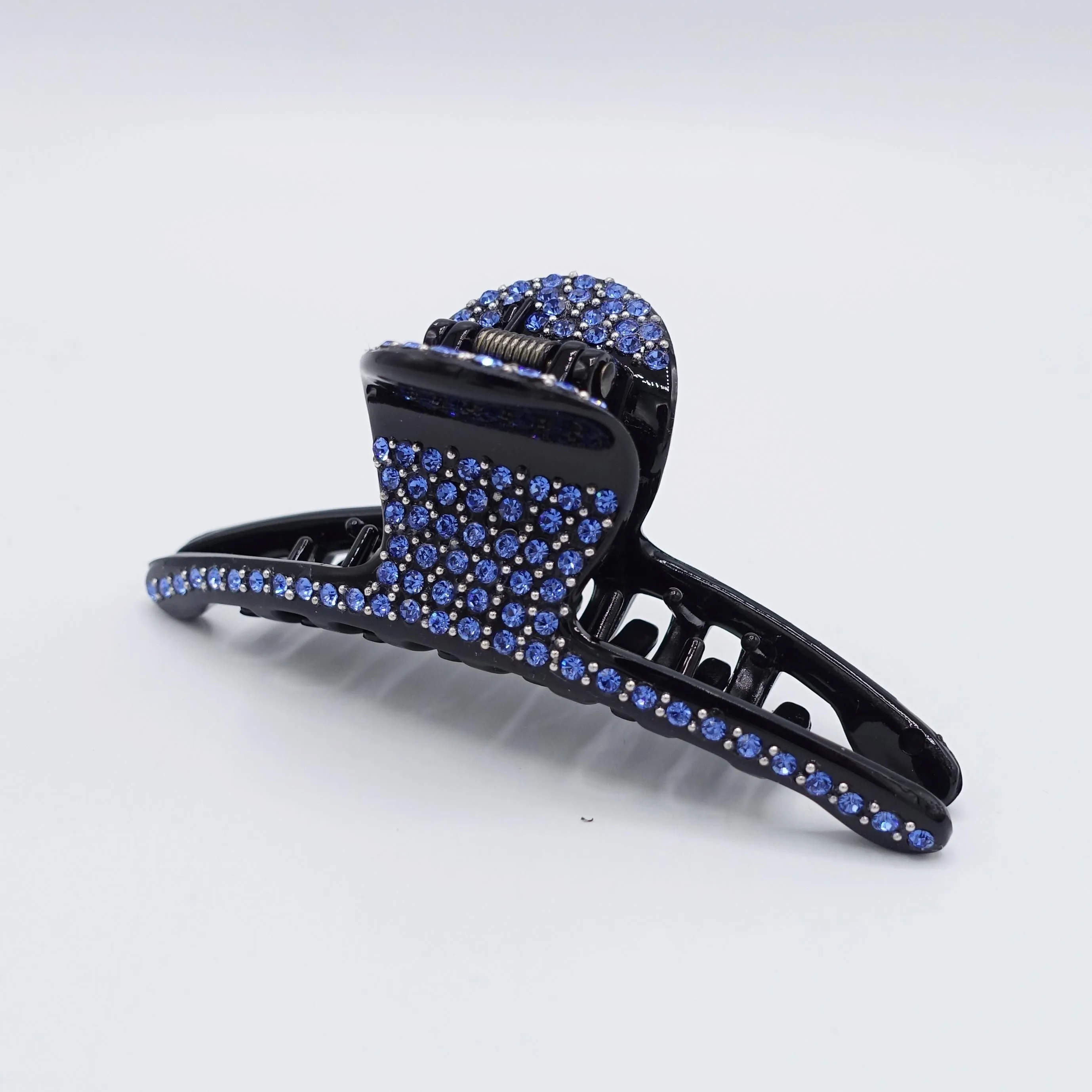 rhinestone hair claw, slim hair claw, occasion hair claw for women