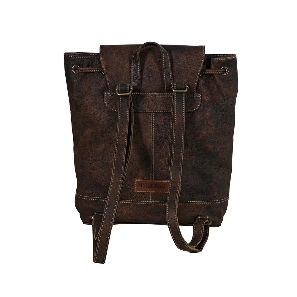 Rolling Plains Hand-Tooled Backpack Bag