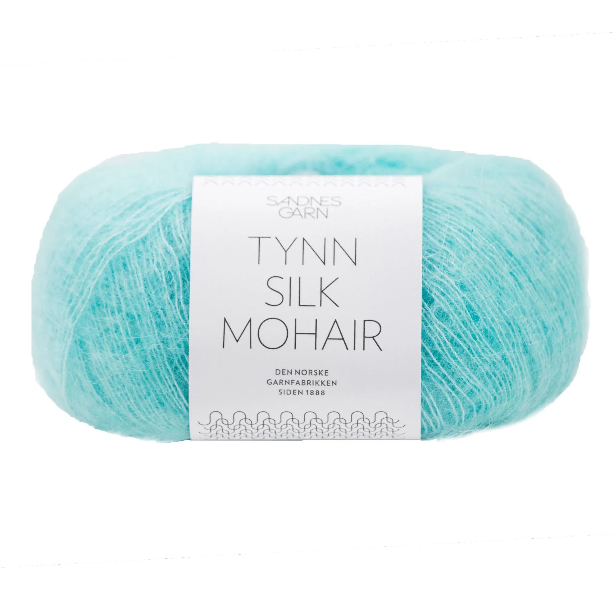 Sandnes Garn  Tynn Silk Mohair Yarn - 7213 Blue Turquoise