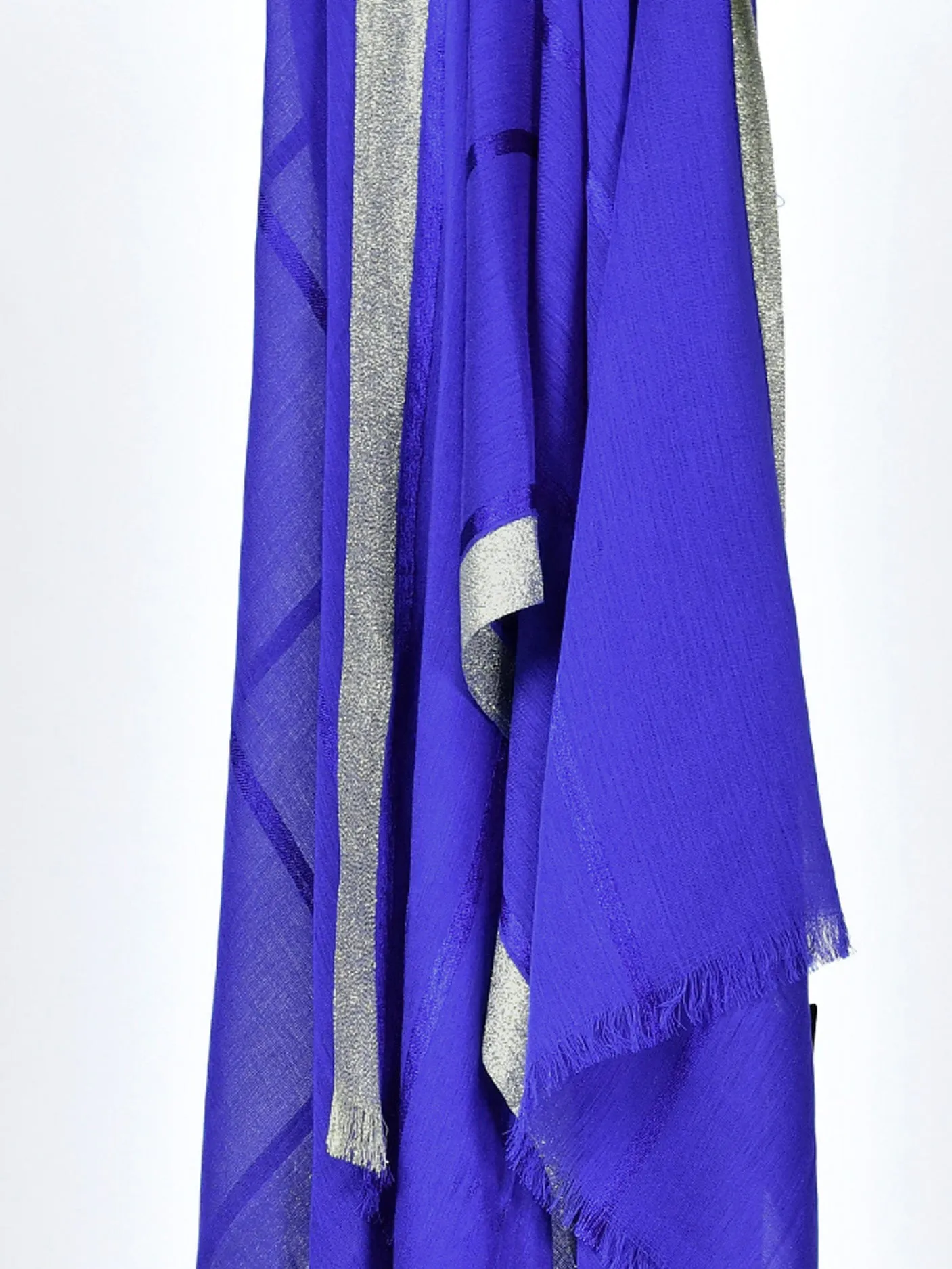 Shimmer Border Scarf