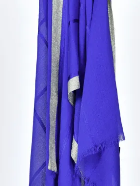 Shimmer Border Scarf