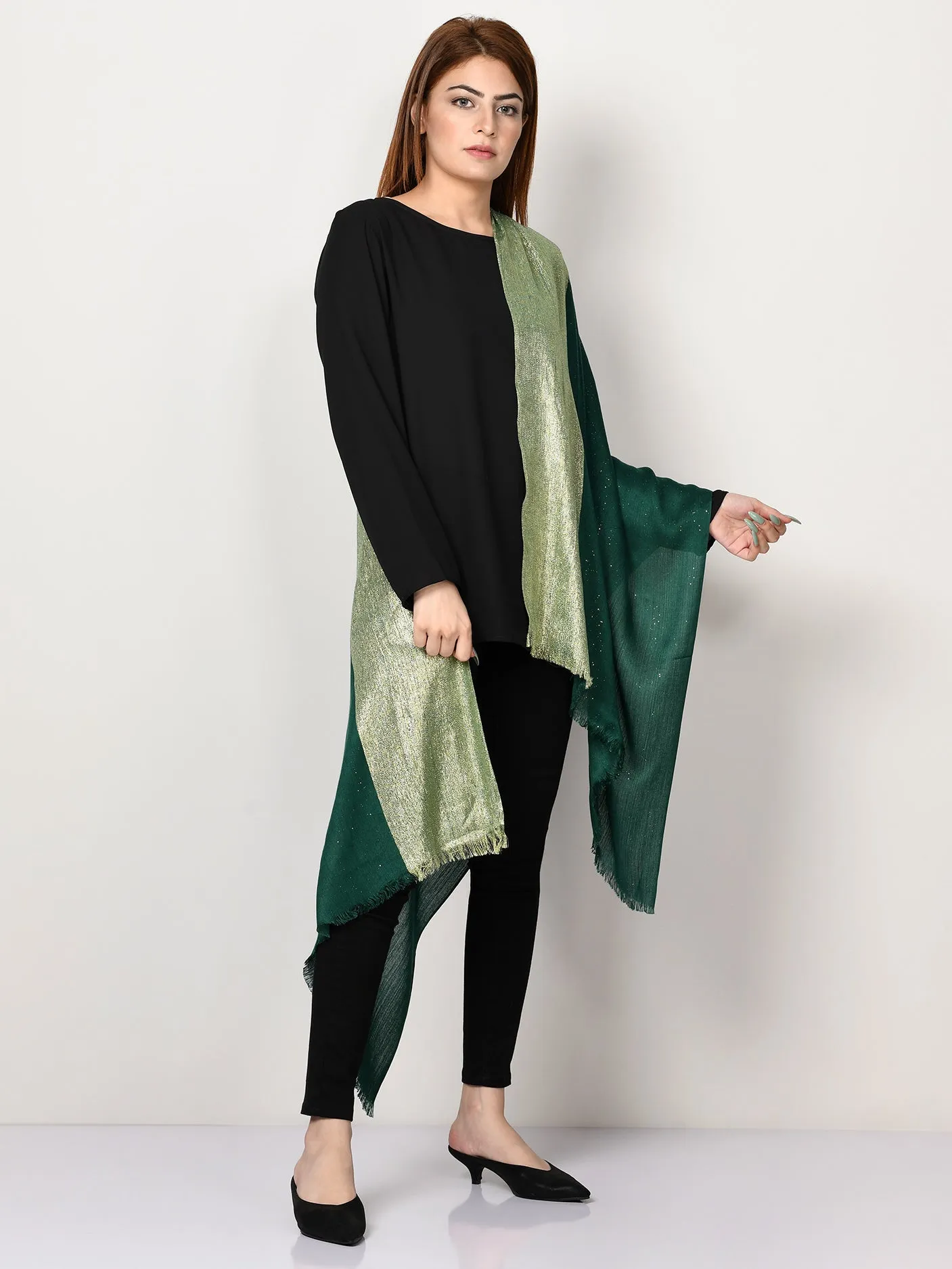 Shimmer Stripe Scarf