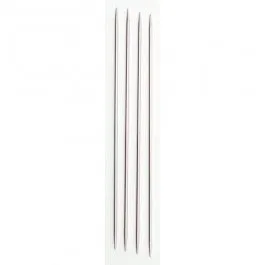 Silvalume 18CM/(7") DOUBLE POINT KNITTING NEEDLES