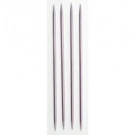 Silvalume 18CM/(7") DOUBLE POINT KNITTING NEEDLES