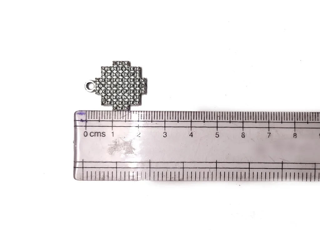 Silver Designer Metallic Jewelry Charms