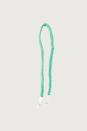 Sunglasses Cord - Cream | Bright Green
