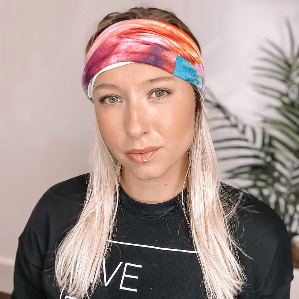 Tube Turban - Multi Tie Dye