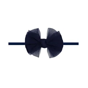 TULLE BABY FAB® SKINNY: pleated navy