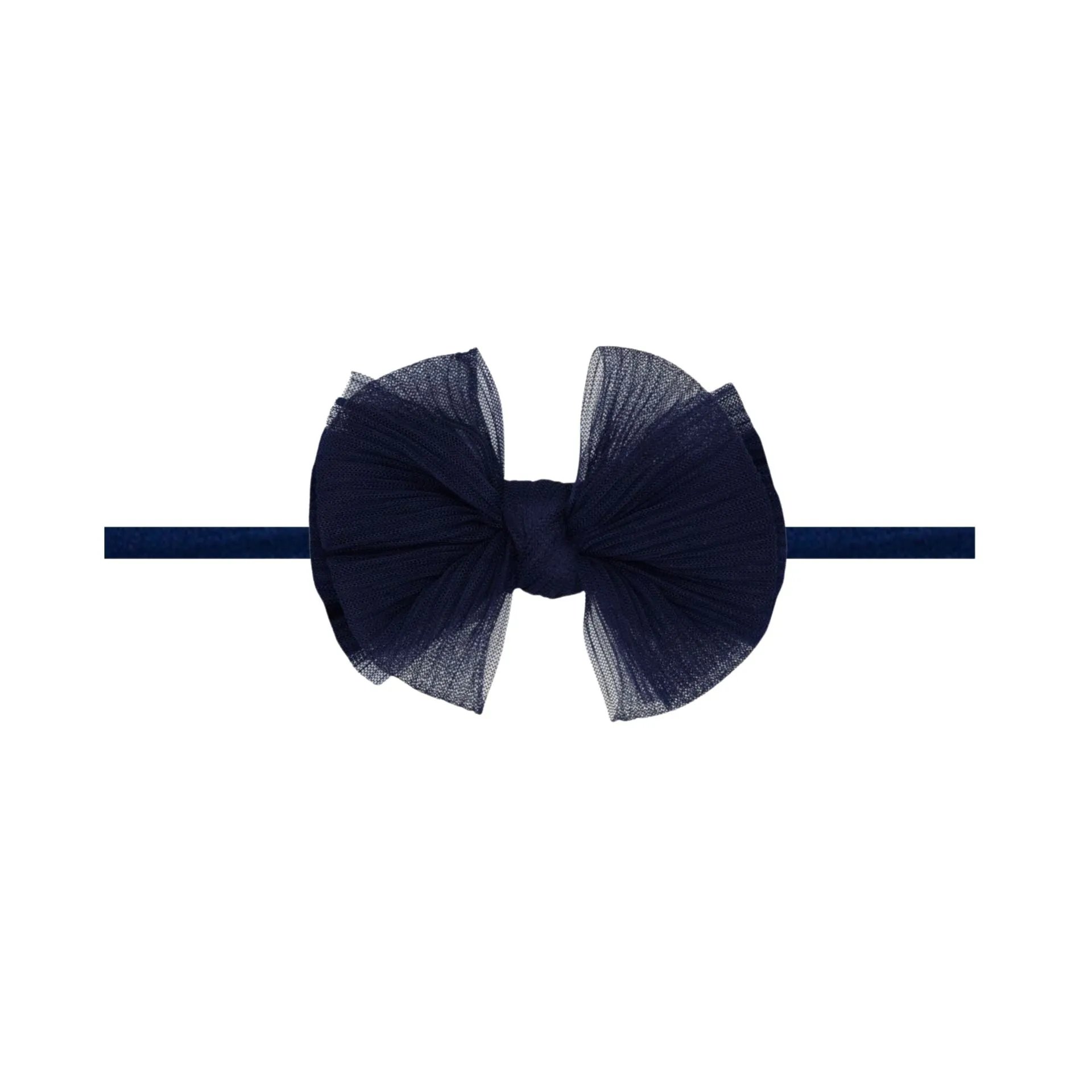 TULLE BABY FAB® SKINNY: pleated navy
