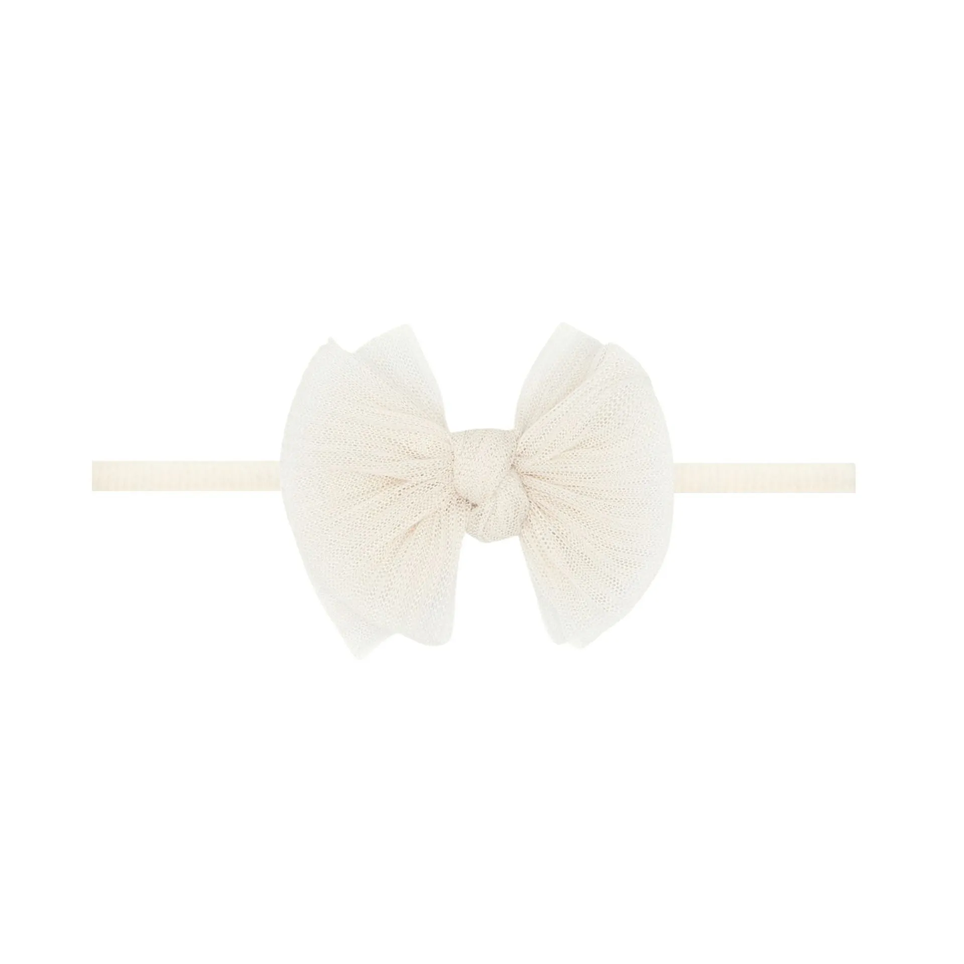 TULLE BABY FAB® SKINNY: pleated oatmeal