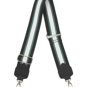 Urban Status -  Wide Webbing Strap - Green Stripe